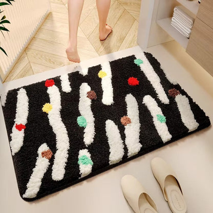 Skorter | Candy Color Clash Bath Mat