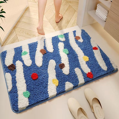 Skorter | Candy Color Clash Bath Mat