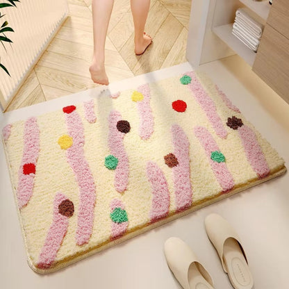 Skorter | Candy Color Clash Bath Mat