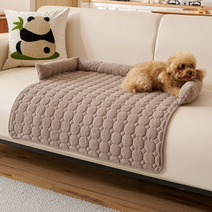 Skorter | Canine Non-Slip Bolster Pet Quilted Bed