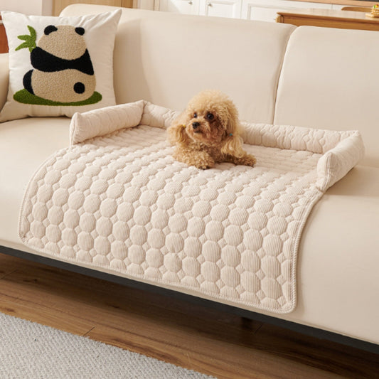 Skorter | Canine Non-Slip Bolster Pet Quilted Bed