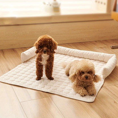 Skorter | Canine Non-Slip Bolster Pet Quilted Bed