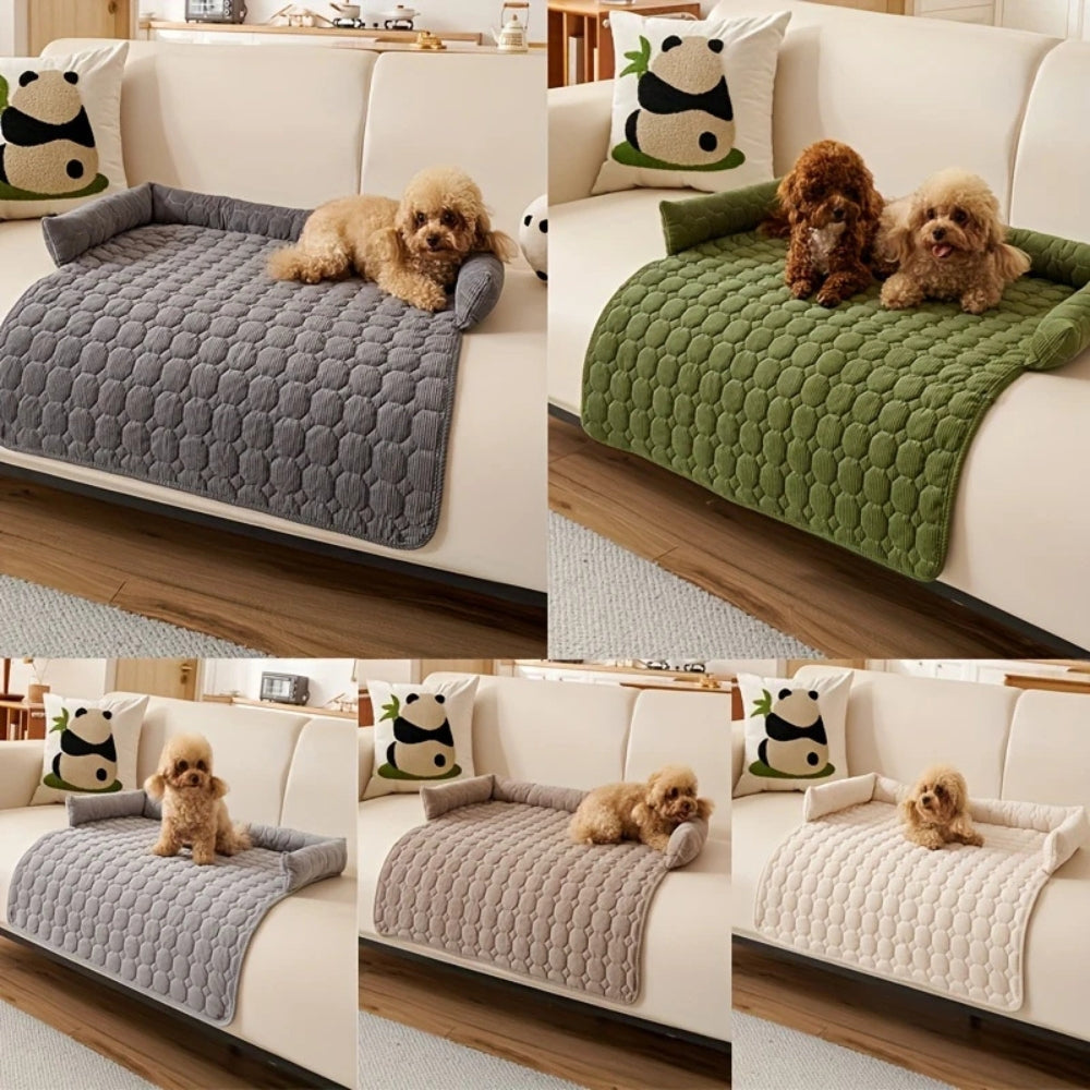 Skorter | Canine Non-Slip Bolster Pet Quilted Bed