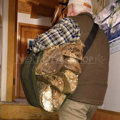 Skorter | Canvas Log Carrier Bag