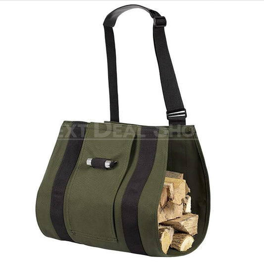 Skorter | Canvas Log Carrier Bag