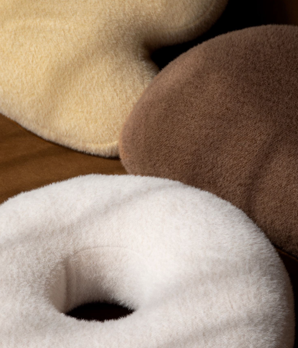 Skorter | Ares yellow cushion Limited edition Yellow Cushion with Minimalist Design