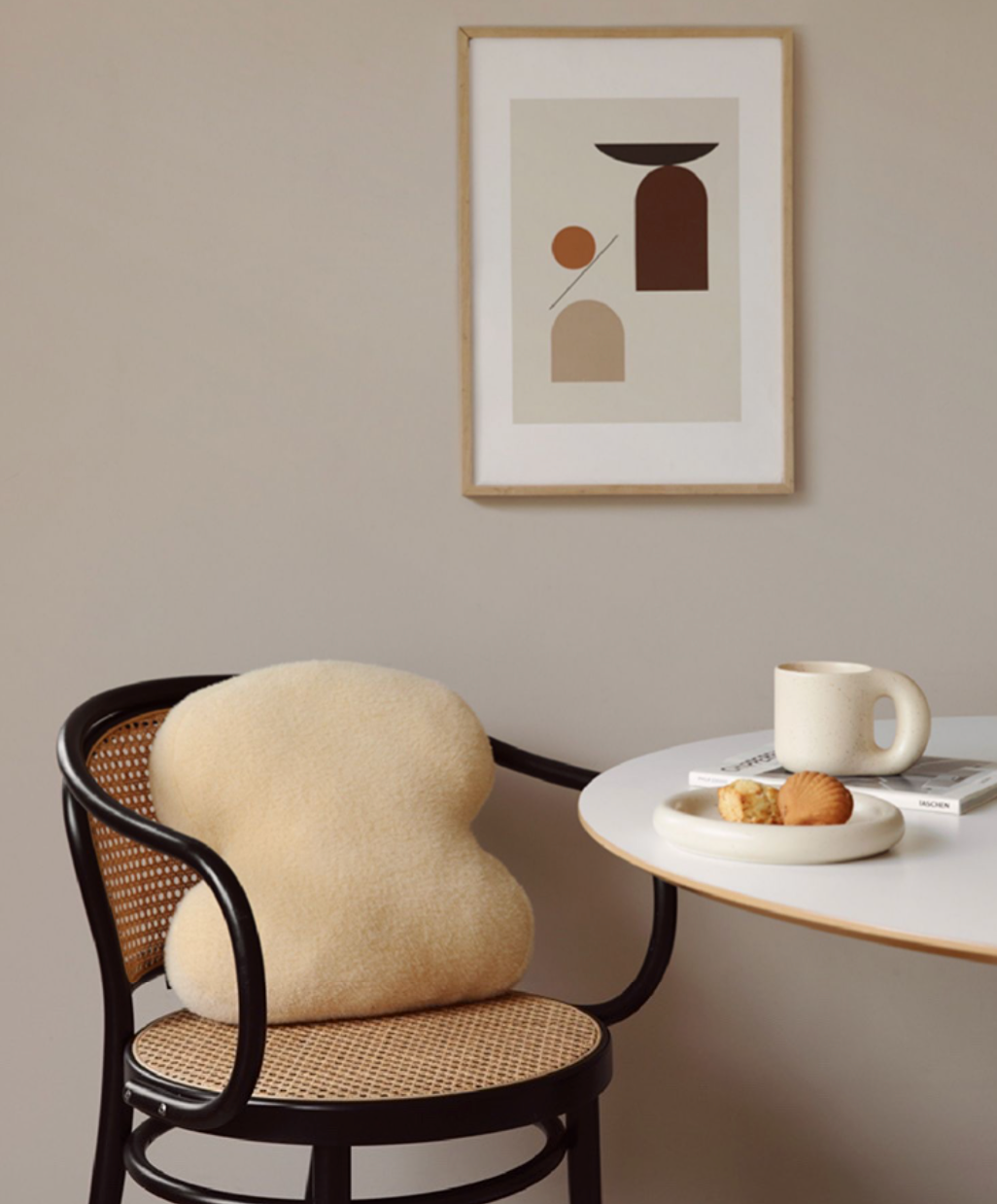 Skorter | Ares yellow cushion Limited edition Yellow Cushion with Minimalist Design