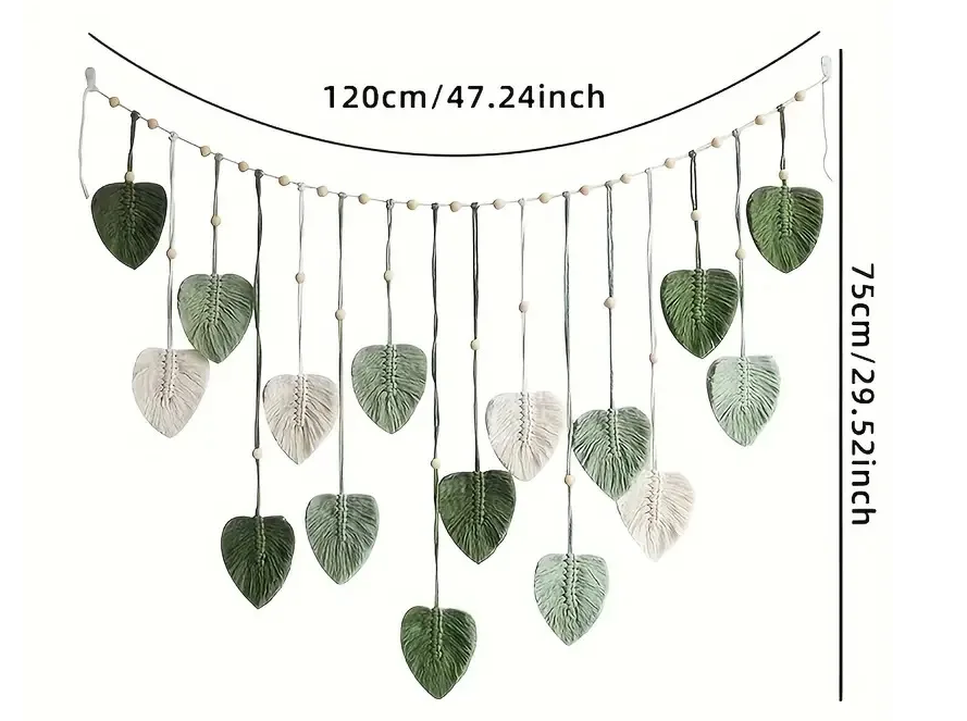 Skorter | Botanical Leaves Wall Hanging
