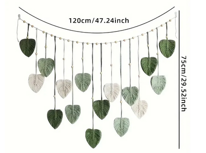 Skorter | Botanical Leaves Wall Hanging