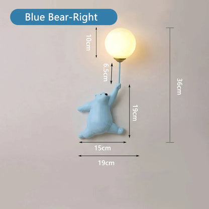 Skorter | KinderDroom - Drawing Figure Wall Lamp for Kids