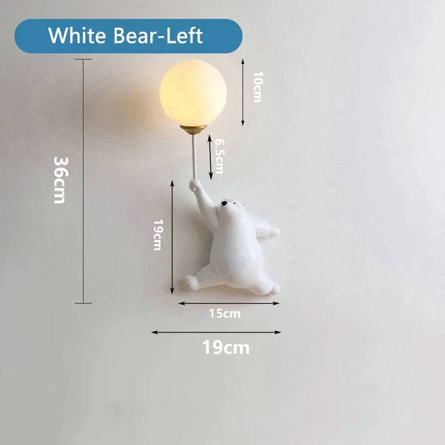 Skorter | KinderDroom - Drawing Figure Wall Lamp for Kids