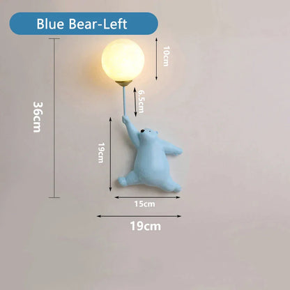 Skorter | KinderDroom - Drawing Figure Wall Lamp for Kids