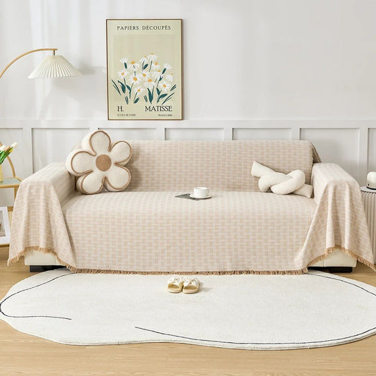 Skorter | Casa Serene Geometric Sofa Cover