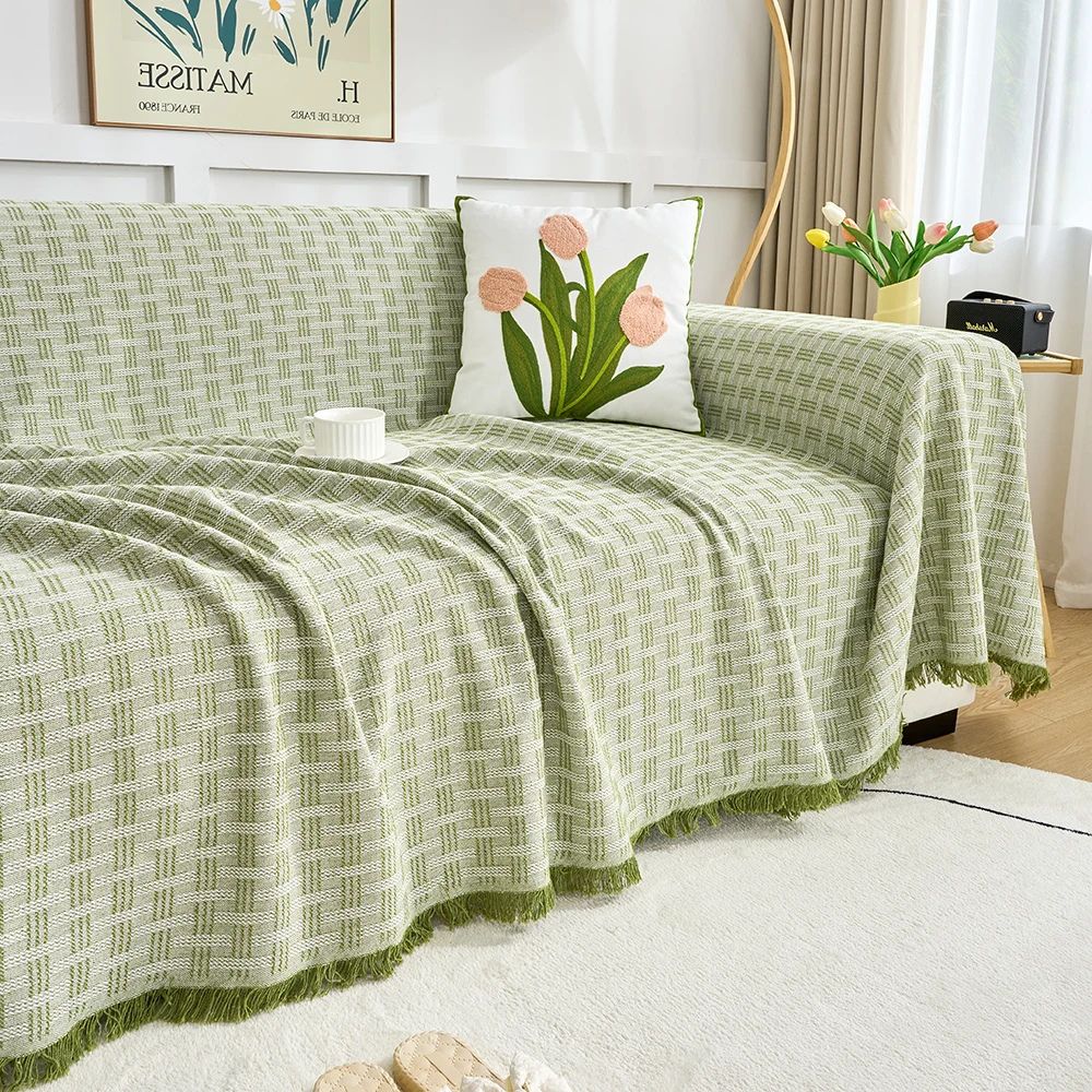 Skorter | Casa Serene Geometric Sofa Cover