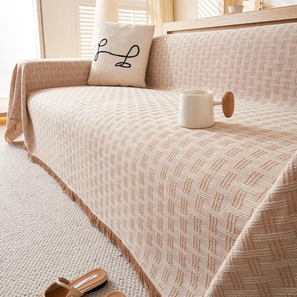 Skorter | Casa Serene Geometric Sofa Cover