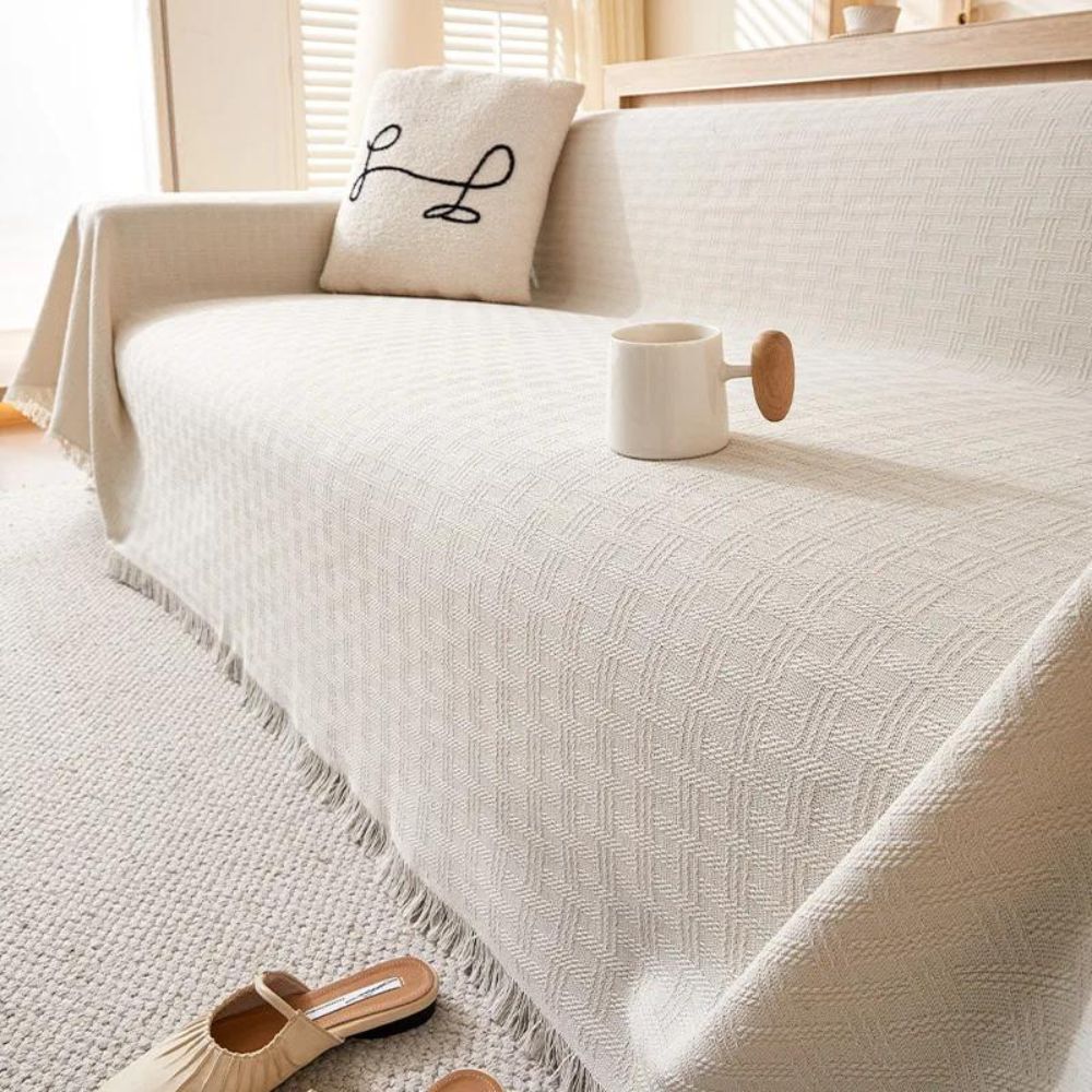 Skorter | Casa Serene Geometric Sofa Cover