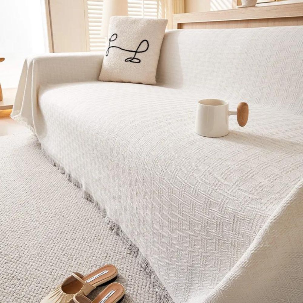 Skorter | Casa Serene Geometric Sofa Cover