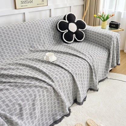 Skorter | Casa Serene Geometric Sofa Cover