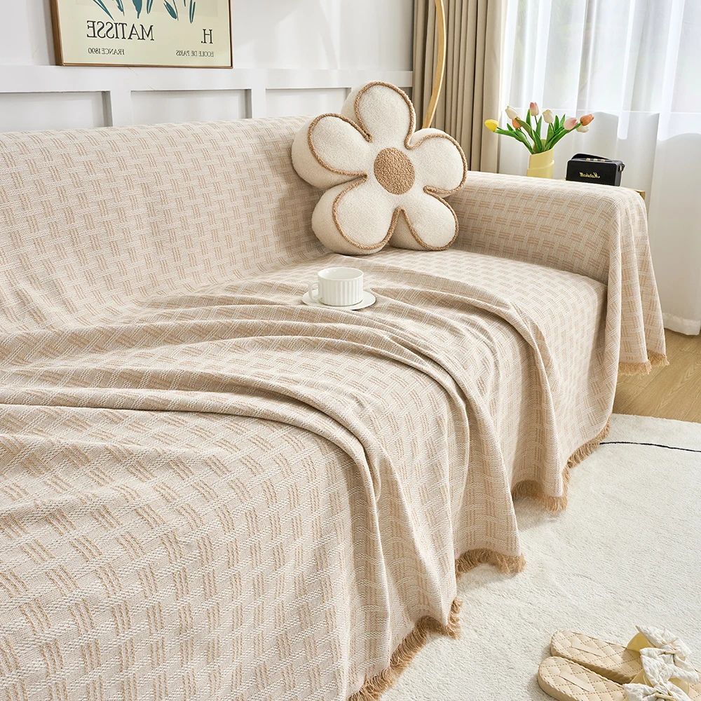 Skorter | Casa Serene Geometric Sofa Cover