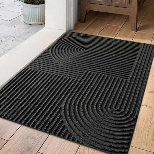 Skorter | Curved Thread Line Door Mat