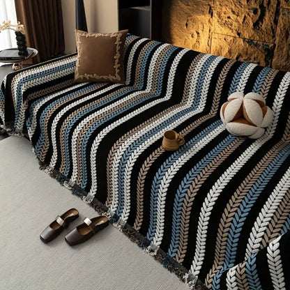Skorter | Cascade Stripe Sofa Cover