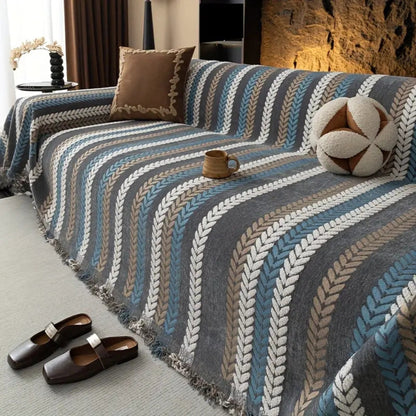 Skorter | Cascade Stripe Sofa Cover