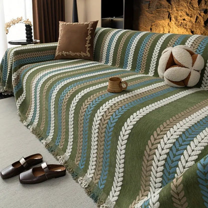 Skorter | Cascade Stripe Sofa Cover