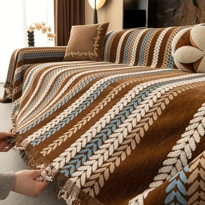 Skorter | Cascade Stripe Sofa Cover