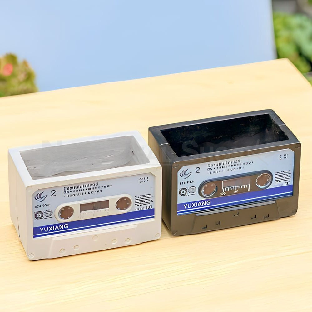 Skorter | Cassette Tape Succulent Plant Holder