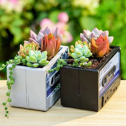 Skorter | Cassette Tape Succulent Plant Holder