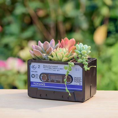 Skorter | Cassette Tape Succulent Plant Holder