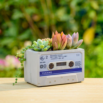 Skorter | Cassette Tape Succulent Plant Holder