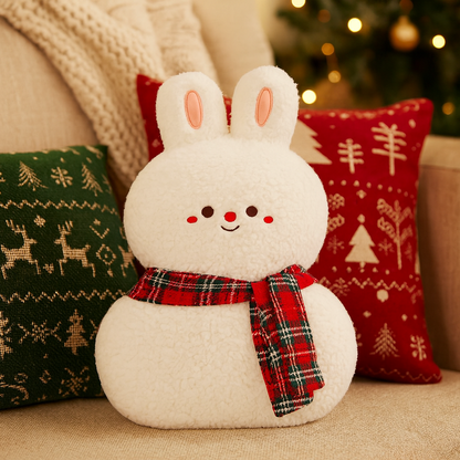 Skorter | Everjoy Plush Christmas Cushion – Festive Cuddle and Decorative Piece for Cozy Rooms