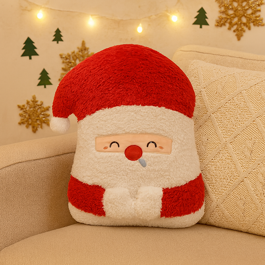 Skorter | Everjoy Plush Christmas Cushion – Festive Cuddle and Decorative Piece for Cozy Rooms