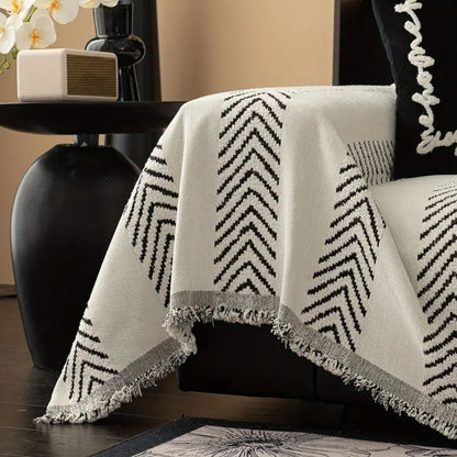 Skorter | Chevron Echo Line Sofa Cover