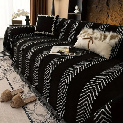 Skorter | Chevron Echo Line Sofa Cover