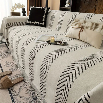 Skorter | Chevron Echo Line Sofa Cover
