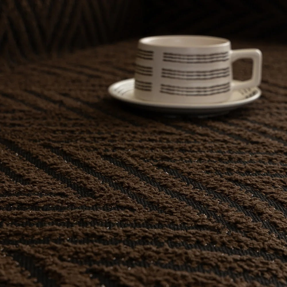 Skorter | Chevron Herringbone Tassel Sofa Cover