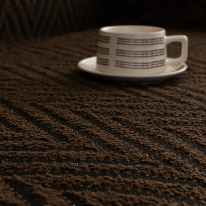 Skorter | Chevron Herringbone Tassel Sofa Cover