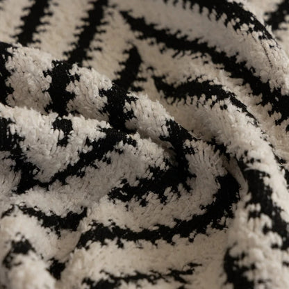 Skorter | Chevron Herringbone Tassel Sofa Cover
