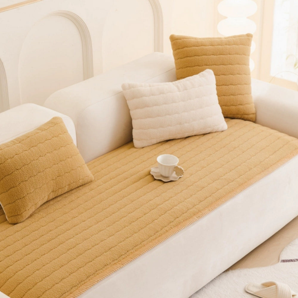 Skorter | Chic Thick Plush Sofa Cover