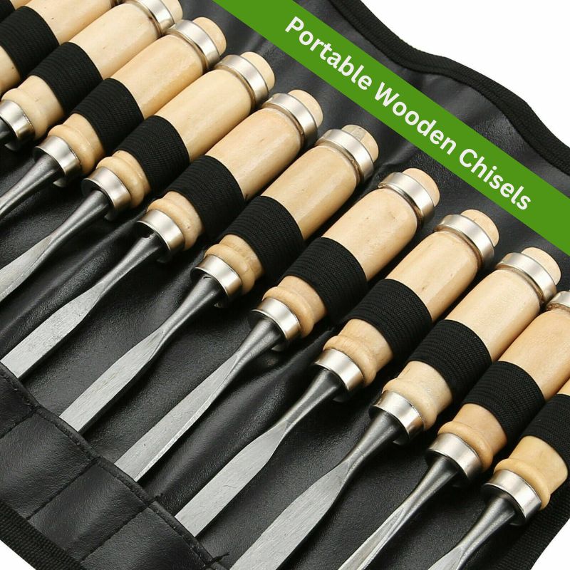 Skorter | 12 Pieces Wood Carving Chisels Set