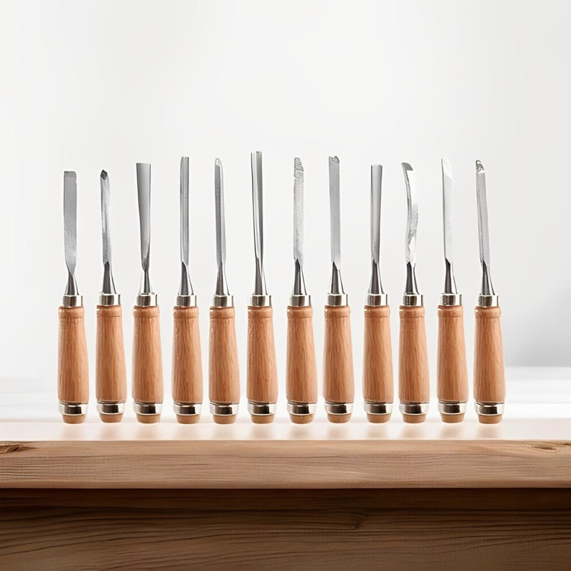 Skorter | 12 Pieces Wood Carving Chisels Set