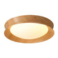 Natural LED Wood Grain Ceiling Light