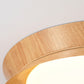 Natural LED Wood Grain Ceiling Light