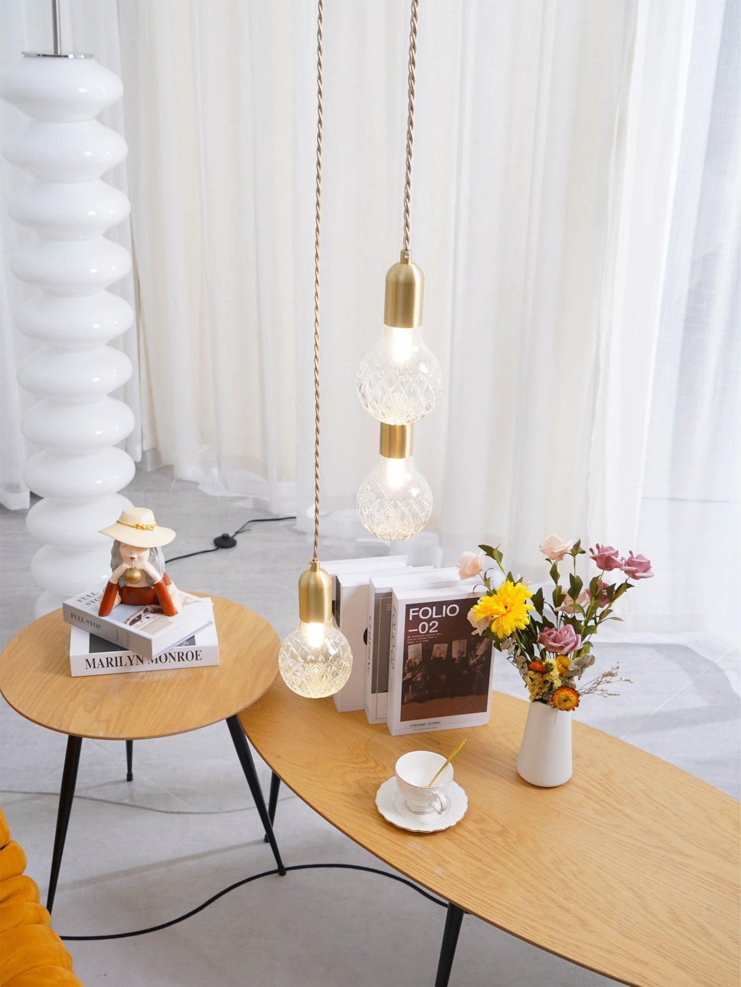 Skorter | Crystal bulb LED Pendant Lamp
