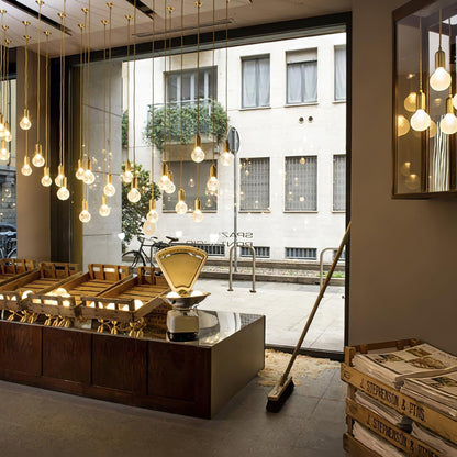 Skorter | Crystal bulb LED Pendant Lamp