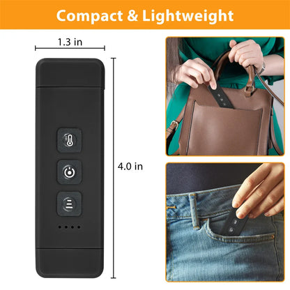Skorter | Clip-on book light, USB rechargeable reading light with timer, portable LED bookmark light for bedside & desk