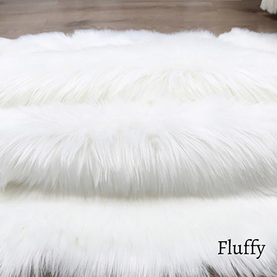 Skorter | Deluxe Fine and Soft Faux Sheepskin Rug