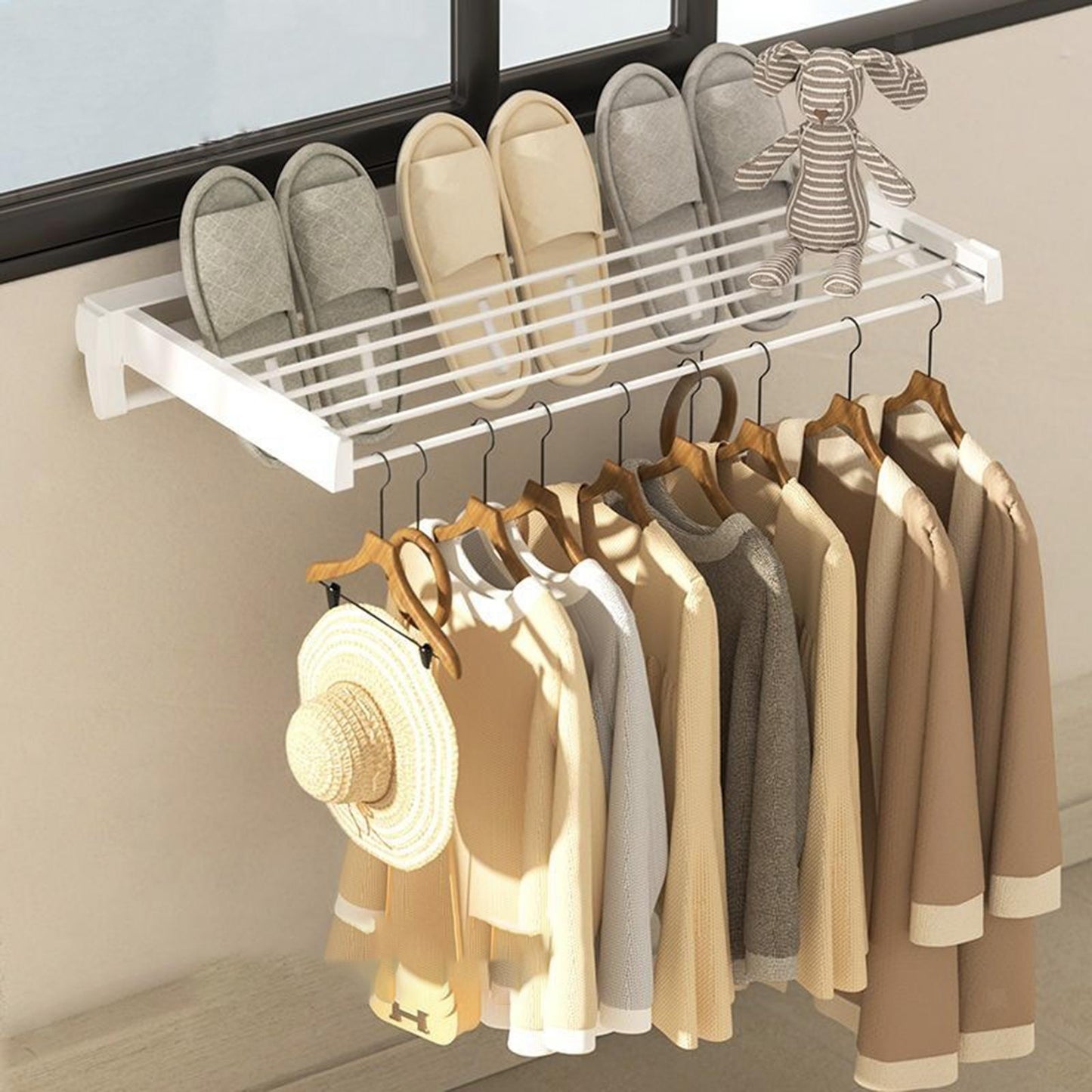 Skorter | Folding Clothes Drying Rack – Maximize Space & Simplify Laundry